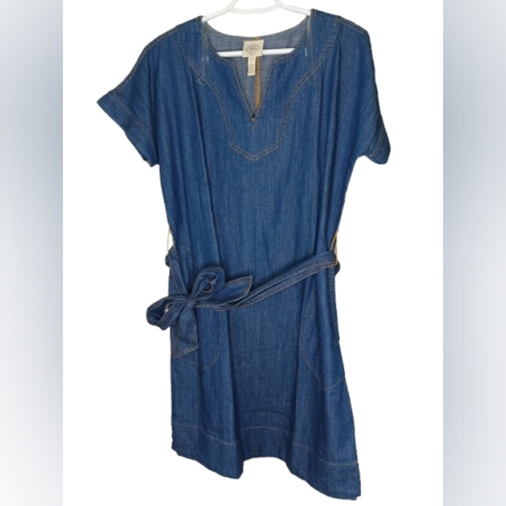 St. John's Bay Denim Swing Dress